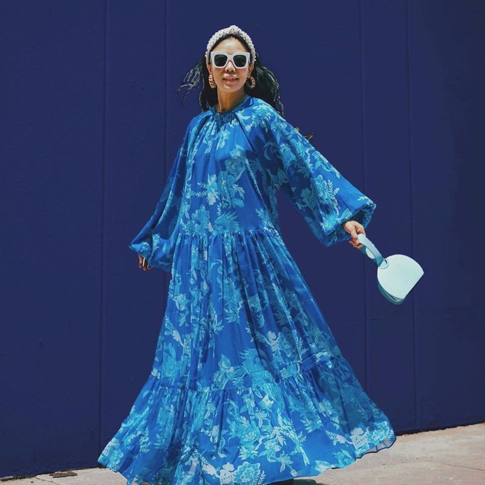 Ultra chic, ultra rare (sold out) Baby Blue POLENE Number Six Bag! 🔥